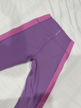 Wilo Purple with Pink Trim Leggings